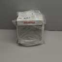 Clear Acrylic Simple Self-Assembly Display Box with Black Base, Removable Figures Toys Props Display Riser Stand, Cube Countertop Decorative Storage Box for Home Organization, 5x5x5Inch