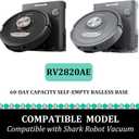 2 x 8 Pack 1541FC3000 Odor Neutralizer Technology Vacuum Replacement Cartridges Compatible with Shark AZ3000 AZ3002 IZ862H IZ562H HZ3000 HZ3002 ZD550 Vacuum Cleaner & Air Purifier (Teal, Original)