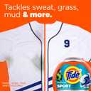 Tide Power Pods Sport Laundry Detergent Pacs, 45 Count, Advanced Sweat + Stain Fighter
