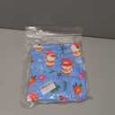 Men's Hawaiian Shirt Funky Blue Beach Printed Tropical Beach Shirt Casual Button Down Short Sleeve Floral Shirts Tops (S)