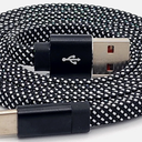 ZGEAR 3 Foot Flat Magnetic Sync And Charger Cable For USB C