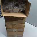 DOITOOL 48 Pack Clear Plastic Snow Globes for Crafts 2.63 Inch DIY Water Globe Kit with Screw Off Caps Empty Plastic Globes for Christmas Craft Making and Home Decoration