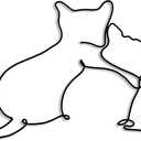 Matani Metal Dog Wall Decor | Dog & Living Room Wall Art | Minimalist Room Decor (Sleeping Labrador)