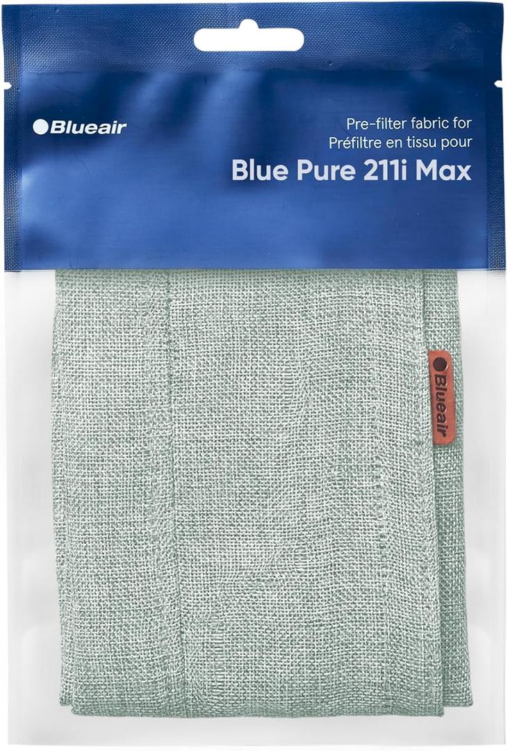 BLUEAIR Genuine Pre-Filter Blue Pure 211i Max Air Purifier, Washable Fabric, Moss Green