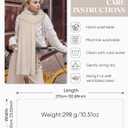 Womens Winter Scarf Long Soft Chunky Scarves Warm Blanket Oversized Shawl Wraps