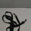 PetBonus Two Point Control Dog Leash, Works with No Pull Harnesses, No Tangle Training Leashes, Soft Padded and Reflective Walking Lead, Converts to Single Lead for Medium Large Dogs (Black)