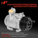 A-Premium Air Conditioner AC Compressor with Clutch Compatible with 6.7L Ford F-250 Super Duty 2017-2019, F-350/F-450/F-550 Super Duty
