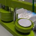 Button Maker Machine 58mm - (3rd Gen) Installation-Free 58mm(2.25in) DIY Pin Badge Button Maker Press Machine Badge Punch Press with Free 100pcs Button Parts&Pictures&Circle Cutter&Magic Book