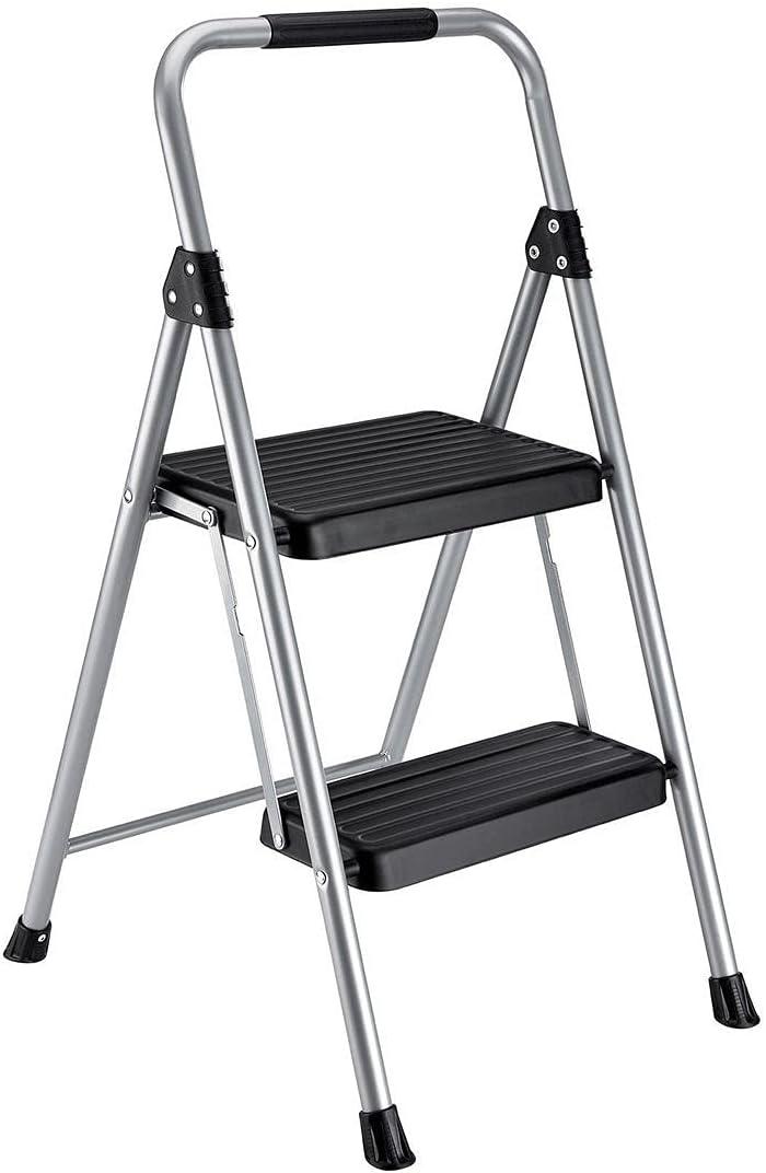 2 Step (Two-Step) Stool Ladder by Franklin Type II ANSI 225lbs Steel Construction