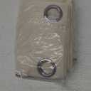 NICETOWN Short Window Curtains 45" L - Grommet Sunlight Reducing Solid Vertical Curtains and Drapes for Cafe & Home Office, Beige, 52" Wide Per Panel, Sold by 2 Panels