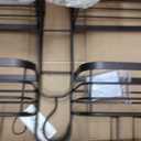 mDesign Metal Steel Hanging Shower Caddy, 4 Basket Organizer Rack for Bathroom; Hold Handheld Shower Head, Hose, Shampoo, Conditioner, Shaving Cream, Soap, Loofah - Carson Collection - Bronze