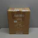 Aeitto Cold Press Juicer with 5.8" Extra Wide Mouth, Juicer Machines, Easy to Clean, Fit Whole Vegetables & Fruits, Professional Slow Masticating Juicers,Self Feeding, High Juice Yield (Black)