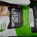 WORLD'S BEST CAT LITTER Comfort Care Unscented 15-Pounds - Natural Ingredients, Quick Clumping, Flushable, 99% Dust Free & Made in USA - Long-Lasting Odor Control & Easy Scooping