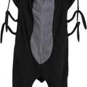 Ant Onesie Pajamas for Adults Halloween Costume Fun and Cozy Ant One-piece Sleepwear (Small, Cartoon Black Ant)
