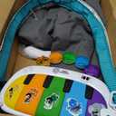Baby Einstein 4-in-1 Kickin' Tunes Music and Language Play Gym and Piano Tummy Time Activity Mat