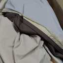 Vailge Heavy Duty Patio Sofa Cover, 100% Waterproof 3-Seater Outdoor Sofa Cover,Lawn Patio Furniture Covers with Air Vent and Handle,Beige&Brown