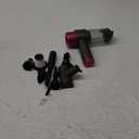 EYYA Handheld Cordless Car Vacuum Cleaner, 4-in-1 Portable Mini Car Vacuum Cleaner, 15000PA High Power & Air Duster with LED Light for Home Office (Grey/Pink)