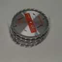 10 Pack Circular Saw Blade 6-1/2" 24T with 5/8" Arbor, Carbide Tipped Teeth, TCT Saw Blades for Cutting Various Wood, Plastic and Composite Materials, Fit Dewalt Craftsman Ryobi Milwaukee