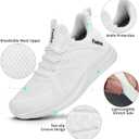 Feethit Womens Running Shoes Tennis Walking Shoes Slip on Sneakers Lightweight Gym Shoes for Workout Work Travel Athletic, Size 39