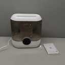 DREO 6L Top Fill Humidifiers for Bedroom, 60H Runtime 28 dB Quiet Supersized Cool Mist Air Humidifiers for Large Room, Baby Nursery, Plant, Indoor, Night Light, Easy to Clean, Precise Humidity Control (Gray)