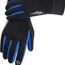 SIMARI Kids Winter Gloves Touchscreen Water-Resistant Warm Thermal for Boy Girl Toddler Cycling Running Ski Snow Cold Weather (XX-Large(13-15 years), Cornflower Blue)