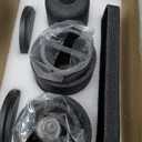 ZCCZ Black Bathroom Accessories Set 6 Pcs- Toothbrush ...