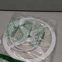 20FT COB LED Strip Light 3000K Warm White AC110V-120V LED Rope Lights Outdoor Waterproof IP65 High Density 288LEDs/M Flexible LED Light Strip with Switch for Garden Bedroom Indoor 6M