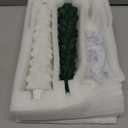 PChero Christmas Tree Candles with Remote Timer, 2 Pack 9.7 Inches Real Wax Flameless Window Candles Battery Operated Taper Candle Sticks for Xmas Fireplace Holiday Party Home Room Decor