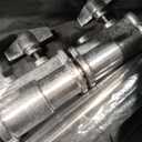 C Stand With Boom Arm - Photography Light Stand, Max Height 10.5ft/320cm, 4.2ft/128cm Holding Arm, Stainless Steel Heavy Duty Silver (CXJH01)