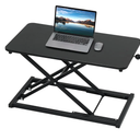 Height Adjustable Standing Desk Converter,Computer Keyboard Stand for Desktop,Keyboard Riser for Stand Up Desk Riser,Computer Workstations for Laptop and Single Monitor Office Use,Size 23.6 Inch