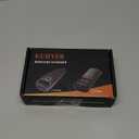 KUIIYER Mini Bluetooth Barcode Scanner, Wireless 2D QR 1D Bar Code Scanners with LCD Screen Display & Setting Keypad & AI Voice, Small Portable Handheld Barcode Reader for Smart Phone, Computers & POS