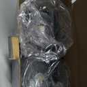 Flameless Flickering 3" x4" 5" 6" Clear Plastic Orange 11-Key Remote Candles with Light Strings, LED Battery Operated Cycle Timer Pack of 3 Candles for Halloween Festival Decor