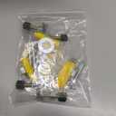 Battery Operated Wall Sconces Set Of Two, Wireless Battery Wall Light With 10000mAh RGB Rechargeable Magnetic Bulb, Rechargeable Wall Sconce With Remote Control For Bedroom, No Electrician Required (Black)