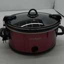 Crock-Pot 6-Quart Cook & Carry Oval Manual Portable Slow Cooker, Red - SCCPVL600-R
