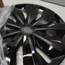 16 inch Hubcaps ABS Replacement for Steel Wheel（Non-Alloy） Snap-on Set of 4, 16-inch standard