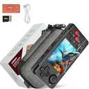 Miyoo A30 Retro Handheld Game Console,Portable Game Emulator with Storage Case,2.8" IPS Screen,Compatible with Many Types of Classic Games.(Black 64GB)