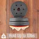 Red Mushroom Shelves Decoration - 5PCS Floating Display Goblincore Shelves, Small Wall Shelf for Bedroom, Cottagecore Aesthetic Furniture, Forest Decor, Reptile, Leopard Gecko Tank Accessories