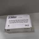 18 Pieces Air Compressor Accessories kit, 1/4 in x 25 ft Recoil Poly Air Compressor Hose Kit, 1/4" NPT Quick Connect Air Fittings, 100 PSI Tire Inflator Gauge, Blow Gun, Couplers and Plugs