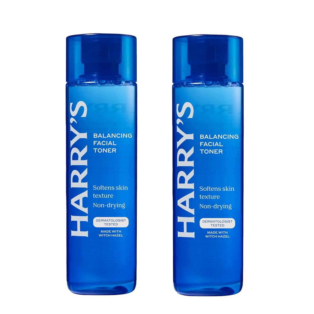 Harry's Freshening Hydrating Toner for Face, Skin Care Toner for Refreshed, Clean, Hydrated Skin, 8.35 Fl Oz, 2 Pack