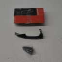 A-Premium Front or Rear Passenger Side Exterior Door Handle Compatible with Hyundai Accent 2012-2017, Primed Black, Replace# 826611R000