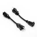 2Pcs Short Extension Cord (8in)