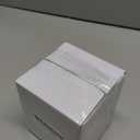 Bathroom Cup Dispenser 3 Oz, Bathroom Cup Holder for Dixie Cups Mouthwash Cup Dispenser, Small Paper Cups Holder for Bathroom Countertop, Ceramic, Speckled White