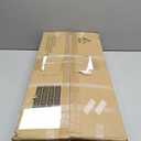 QEEIG Floating Shelves for Wall 23.6" Long - Wall Mounted Shelf Bathroom Kitchen Living Room Bedroom Farmhouse Home Decor Display Bookshelf Large 23.6 x 9.3 inch Set of 2, White (008-60W)