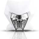 Dirt Bike LED Headlight,Motorcycle Head Lamp Light Kit Compatible With Motocross Pit Bike Enduro ATV Supermoto 2024 EXC XC SX XCW EXCF SXW SXF 125-500(White)