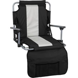 Stansport Folding Stadium Seat (Black)