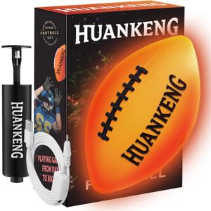 Upgrade Rechargeable Glow in The Dark Ball Toys Birthday Gifts for 6 7, 8 9 10, 11 12, 13 14 15 Year Old Boys, Sports and Outdoors Light Up Ball Games for Teen, Kids Boys Toy Stuff Ages 6-15