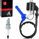 Ignition Coil and Spark Plug Wire Cap & Spark Plug For HONDA CRF 450 CRF 450R CRF 450X TRX 450 TRX 450R TRX 450ER 2002-2015 30500-HP1-003 30700-MEB-671 30500-MEB-671