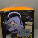 SUNPOW Retractable Garden Hose Reel - 1/2 inch x 50ft Wall Mounted Hose Reel with 3/4 inch Brass Fitting & 10 Function Sprayer Nozzle - Any Length Lock, Auto Rewind System, 180 Swivel Bracket - Grey