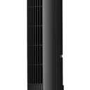 Holmes 31" Manual Tower Fan, 70 Oscillation, 3 Speeds, 2-Hour Auto Shut-Off Timer, Adjustable Vents, Compact and Slim Profile, Carry Handle, Ideal for Cooling your Home, Bedroom or Office, Black