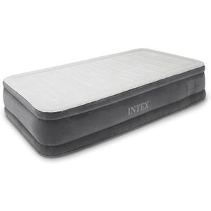 Intex Comfort Dura-Beam Airbed Internal Electric Pump Bed Height Elevated (2020 Model)